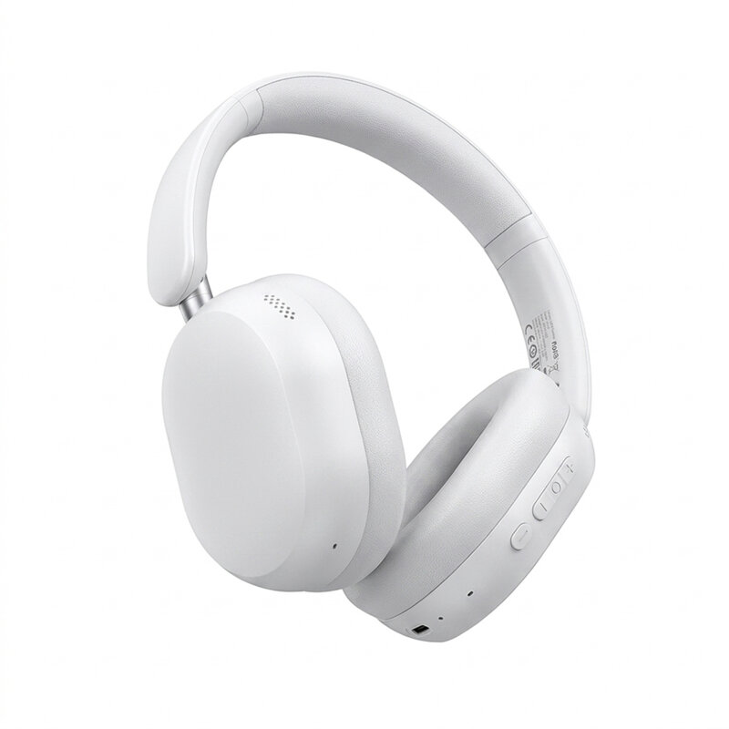 Casti wireless ANC, Game Mode, Bass Boost, Acefast H12, alb