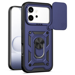 Husa Honor 600 protectie camera Techsuit CamShield Series, albastru