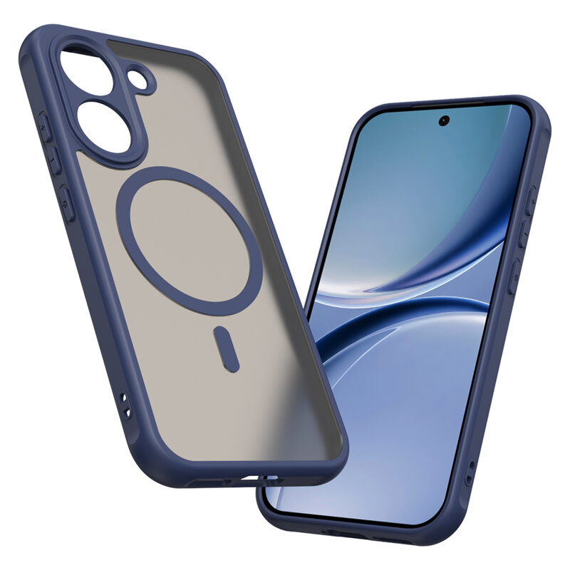 Husa Xiaomi Poco X8 Pro Techsuit HaloFrost II MagSafe, bleumarin