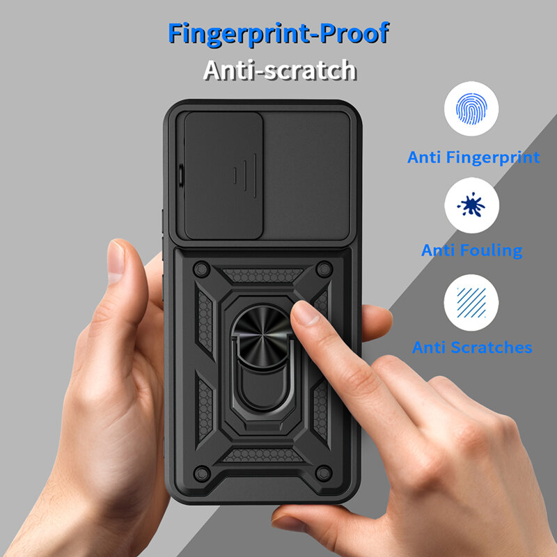 Husa Xiaomi Poco X8 Pro Max protectie camera Techsuit CamShield Series, verde