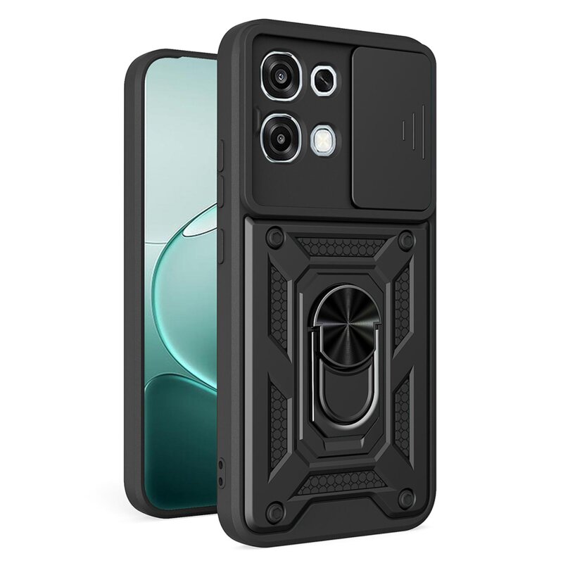 Husa Oppo A6 Pro 4G protectie camera Techsuit CamShield Series, negru