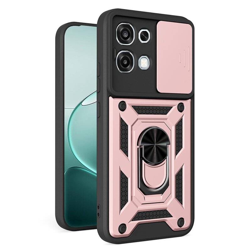 Husa Oppo A6 Pro 5G protectie camera Techsuit CamShield Series, roz