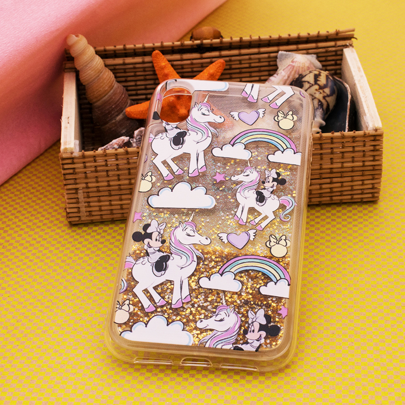 Husa iPhone XR Cu Licenta Disney - Minnie and Unicorns