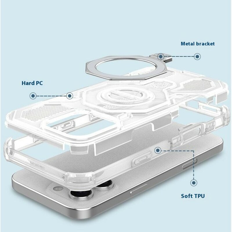Husa Samsung Galaxy S25 Edge Techsuit Carbon Shield PRO, alb