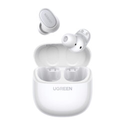 Casti TWS Bluetooth 6.0 cu microfon, ENC Ugreen Dots, alb, 75627