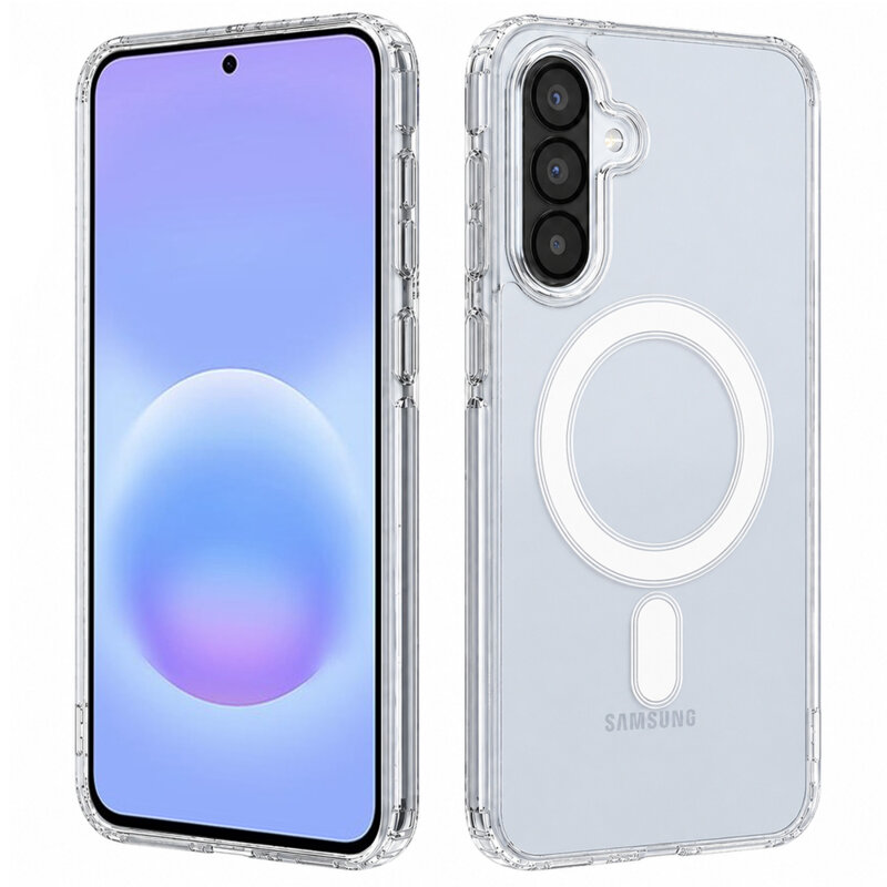 Husa Samsung Galaxy A57 5G Techsuit MagSafe Pro, transparenta