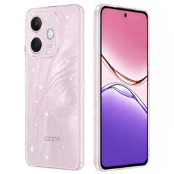Husa sclipici Oppo A5 Pro 5G Techsuit SparkleSkin, transparenta