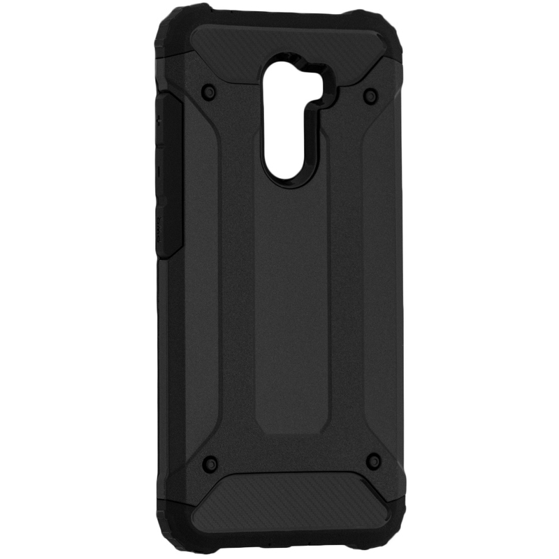 Husa Xiaomi Pocophone F1 Techsuit Hybrid Armor, negru