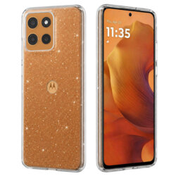 Husa sclipici Motorola Moto G15 Techsuit SparkleSkin, transparenta
