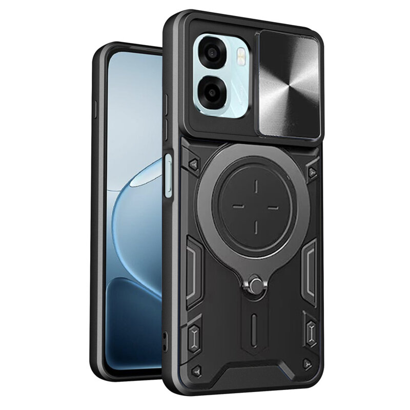 Husa Oppo A6 4G Techsuit CamGuard Pro, negru