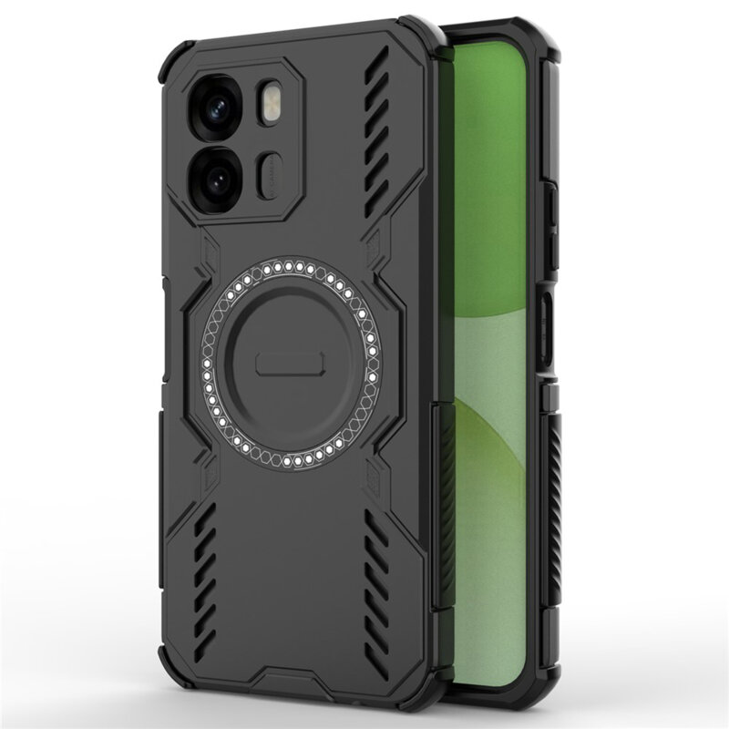 Husa Oppo A6 4G Techsuit ArmorMag Case, negru
