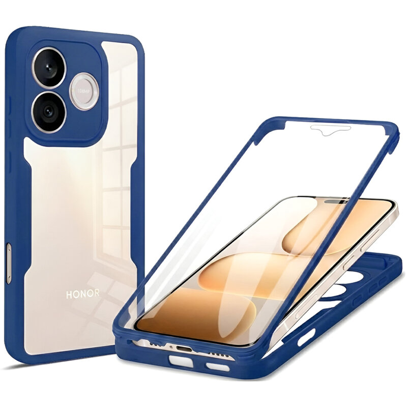 Husa 360° Honor 600 Lite Techsuit ColorVerse, albastru