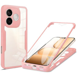 Husa 360° Honor 600 Lite Techsuit ColorVerse, roz