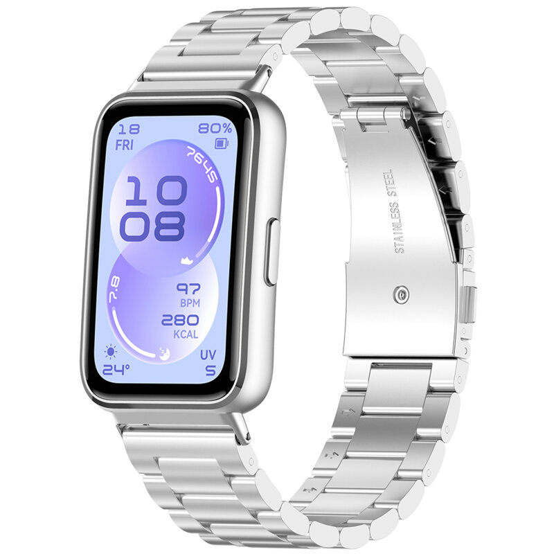 Curea Huawei Band 11 Pro Techsuit, argintiu, W010
