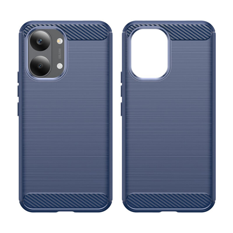 Husa Xiaomi Poco X8 Pro Max Techsuit Carbon Silicone, albastru