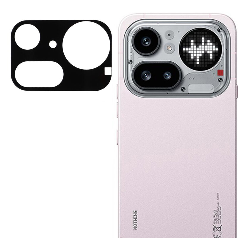 Folie camera Nothing Phone (4a) Pro Techsuit Full Glass, negru