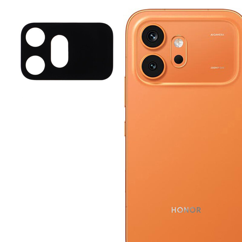 Folie camera Honor 600 Techsuit Full Glass, negru