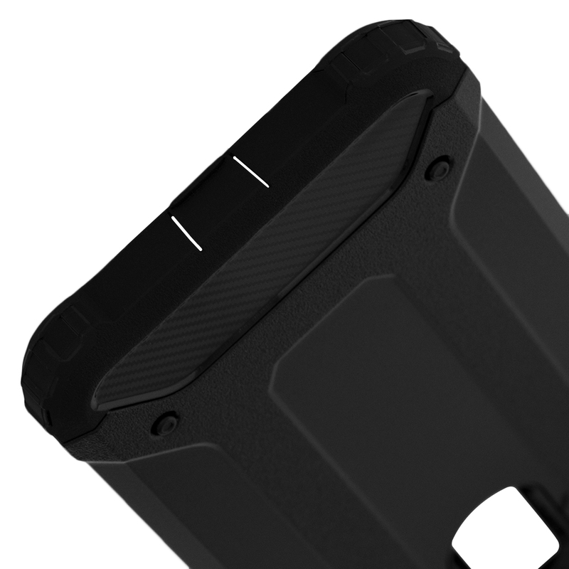 Husa Xiaomi Pocophone F1 Techsuit Hybrid Armor, negru