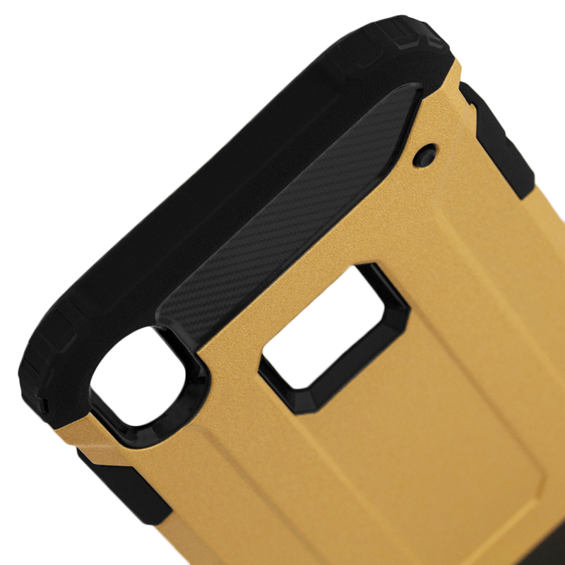 Husa iPhone XS Max Techsuit Hybrid Armor, auriu