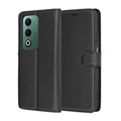 Husa Oppo A5 5G Techsuit Leather Folio, negru