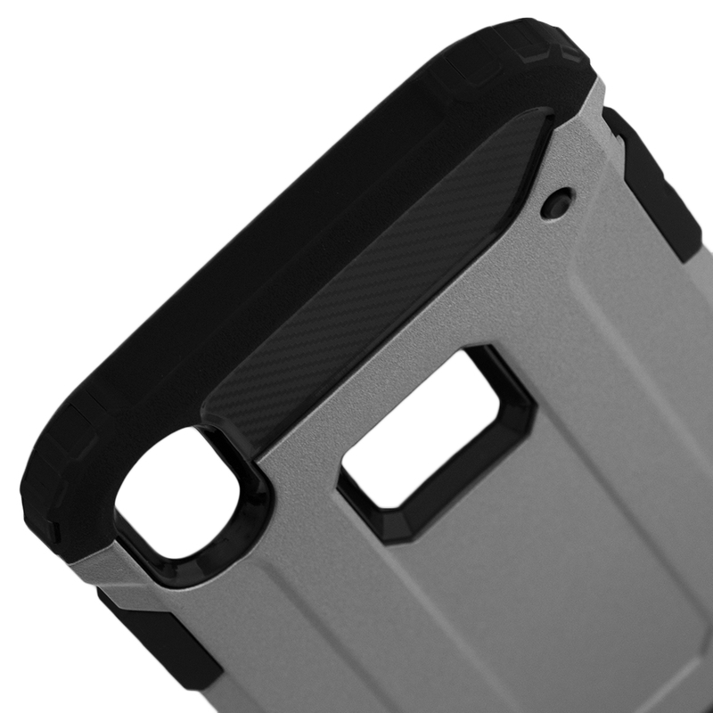 Husa iPhone XS Max Techsuit Hybrid Armor, gri