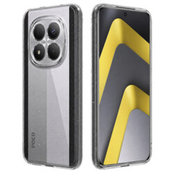 Husa sclipici Xiaomi Poco M8 Pro 5G Techsuit SparkleSkin, transparenta