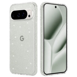 Husa sclipici Google Pixel 10 Pro XL Techsuit SparkleSkin, transparenta