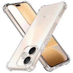 Husa Honor 600 Lite Techsuit Shockproof Clear Silicone, transparenta