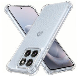 Husa Motorola Edge 70 Fusion Techsuit Shockproof Clear Silicone, transparenta
