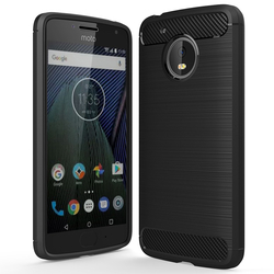 Husa Motorola Moto G5 TPU Carbon Negru