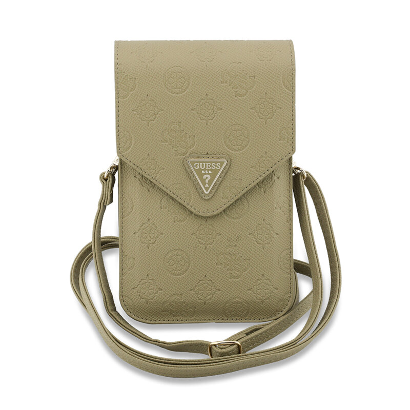 Geanta, portofel pentru telefon Guess, bej, GUCWB2PGPOTRE