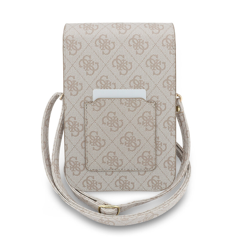 Geanta pentru telefon Guess Triangle 4G, roz, GUCWB2P4BLTRP