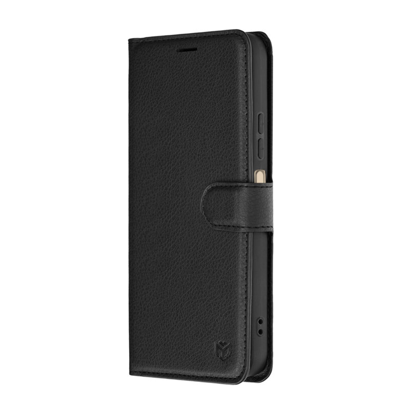 Husa OPPO A6k 4G Techsuit Leather Folio, negru