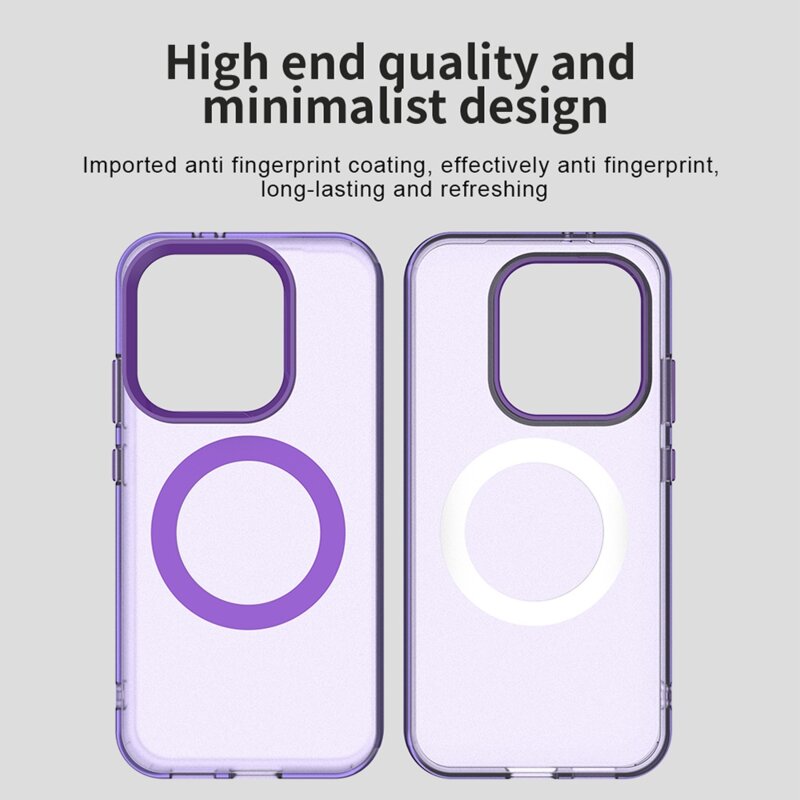 Husa Xiaomi Poco X8 Pro Techsuit CandyCase MagSafe, mov