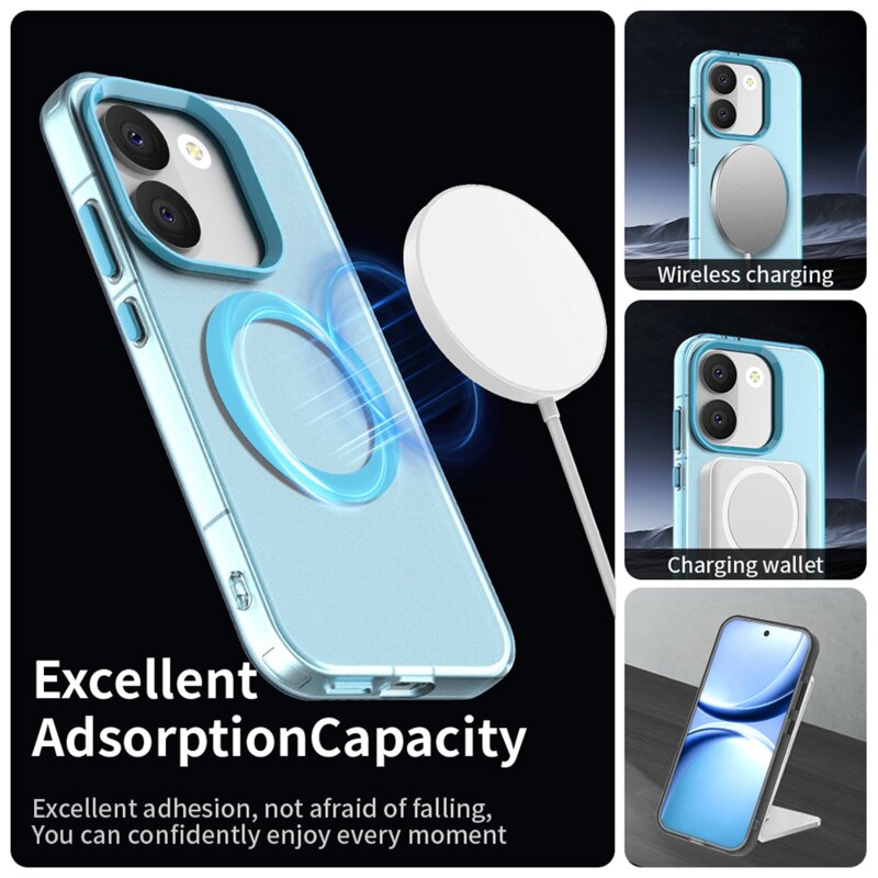 Husa Xiaomi Poco X8 Pro Techsuit CandyCase MagSafe, albastru