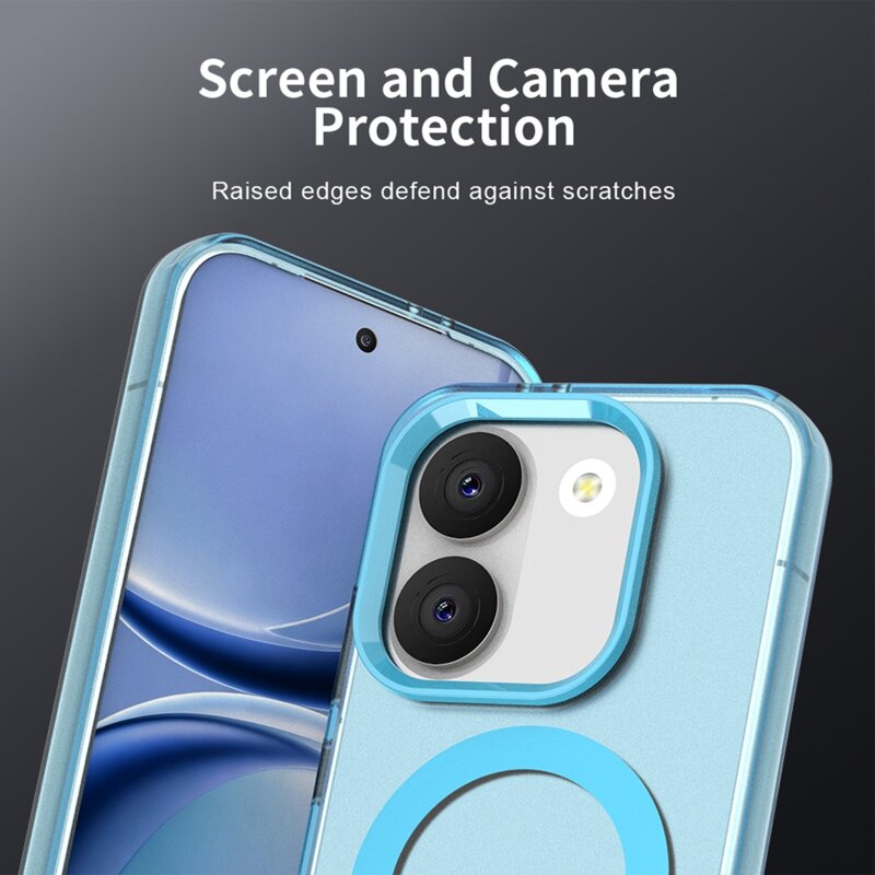 Husa Xiaomi Poco X8 Pro Techsuit CandyCase MagSafe, albastru