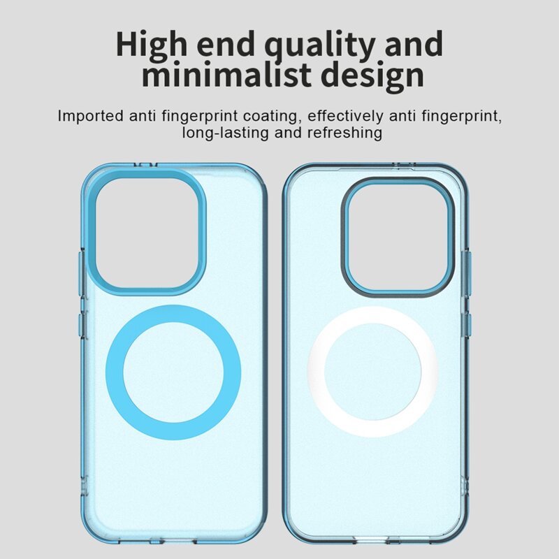 Husa Xiaomi Poco X8 Pro Techsuit CandyCase MagSafe, albastru