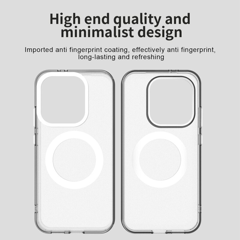 Husa Xiaomi Poco X8 Pro Techsuit CandyCase MagSafe, alb