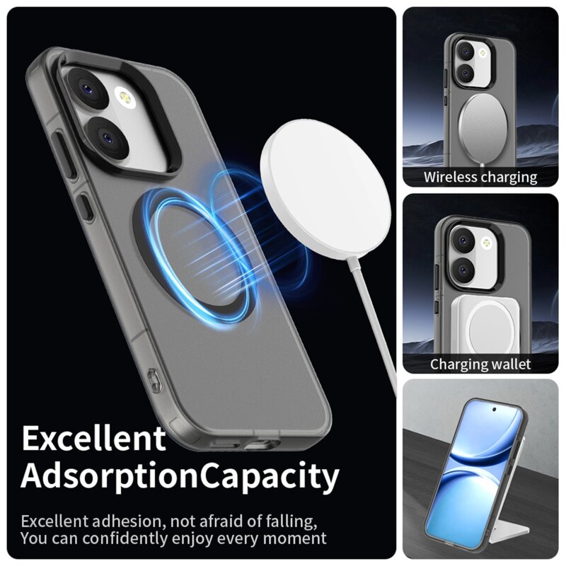 Husa Xiaomi Poco X8 Pro Techsuit CandyCase MagSafe, negru