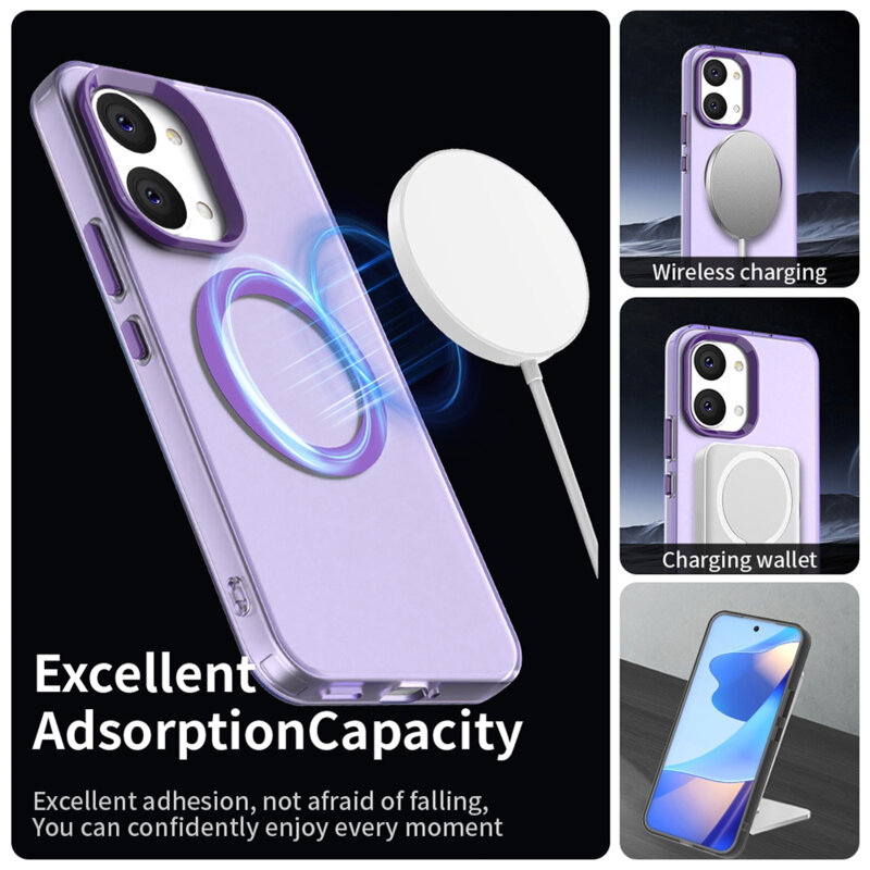 Husa Xiaomi Poco X8 Pro Max Techsuit CandyCase MagSafe, mov