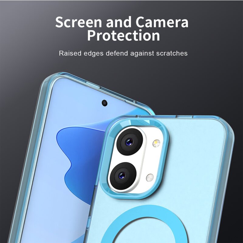 Husa Xiaomi Poco X8 Pro Max Techsuit CandyCase MagSafe, albastru