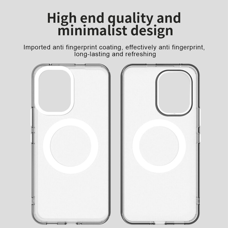 Husa Xiaomi Poco X8 Pro Max Techsuit CandyCase MagSafe, alb