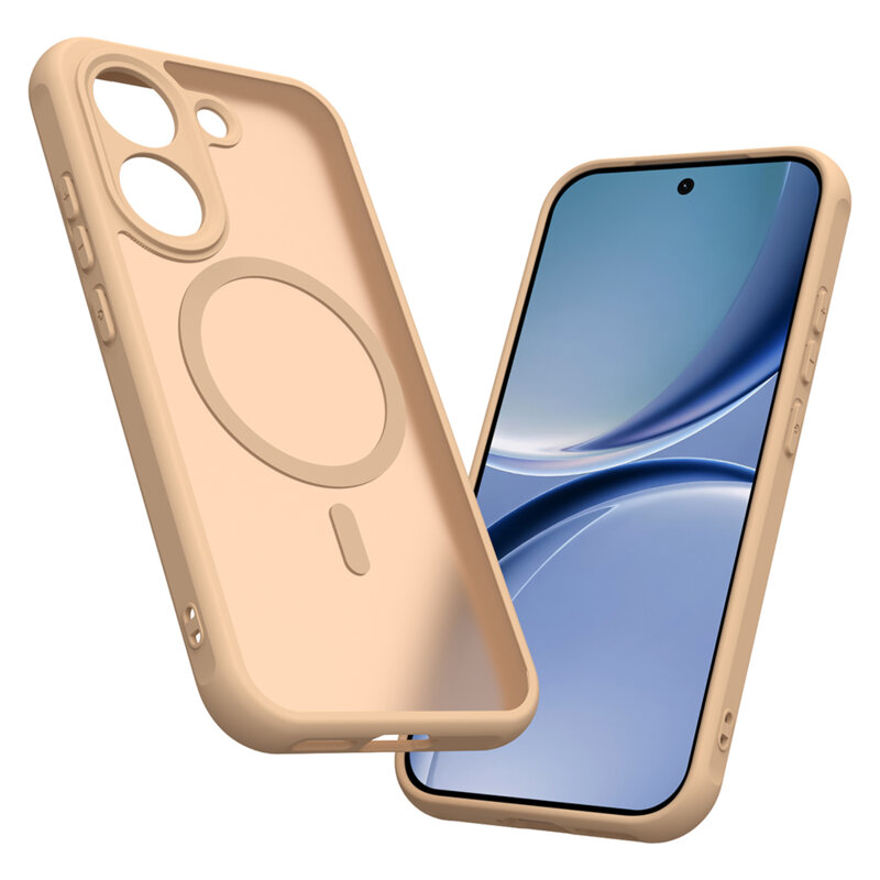 Husa Xiaomi Poco X8 Pro Techsuit HaloFrost II MagSafe, auriu