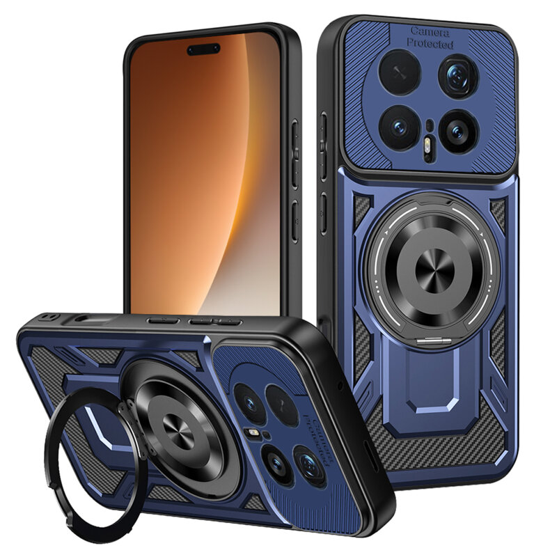 Husa Honor Magic8 Pro Techsuit RuggedCam, albastru