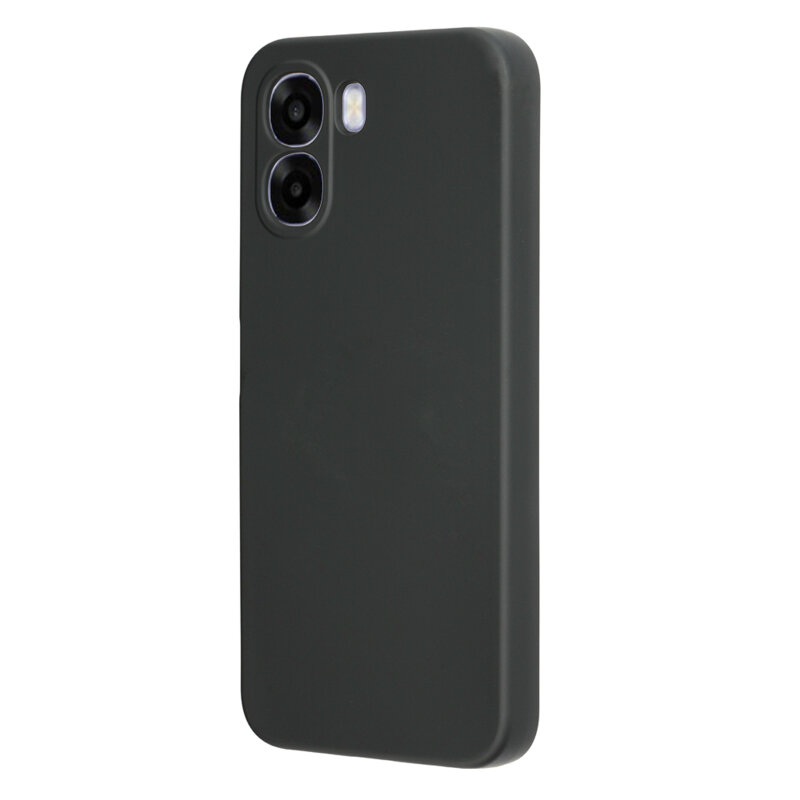 Husa silicon Oppo A6k 4G Techsuit SoftFlex, negru