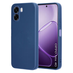 Husa silicon Oppo A6x 4G Techsuit SoftFlex, bleumarin