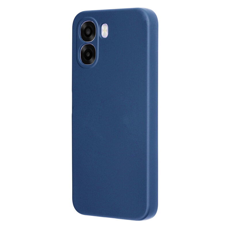 Husa silicon Oppo A6x 5G Techsuit SoftFlex, bleumarin