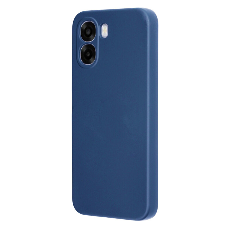 Husa silicon Oppo A6k 4G Techsuit SoftFlex, bleumarin