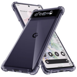 Husa Google Pixel 6 Pro Techsuit Shockproof Clear Silicone, fumuriu