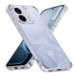 Husa Oppo A6k 4G Techsuit Shockproof Clear Silicone, transparenta